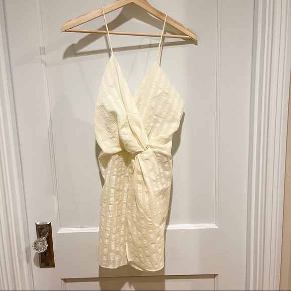 NWT Zara Striped Knotted Tunic Tank XS Blogger Fave - Picture 3 of 9